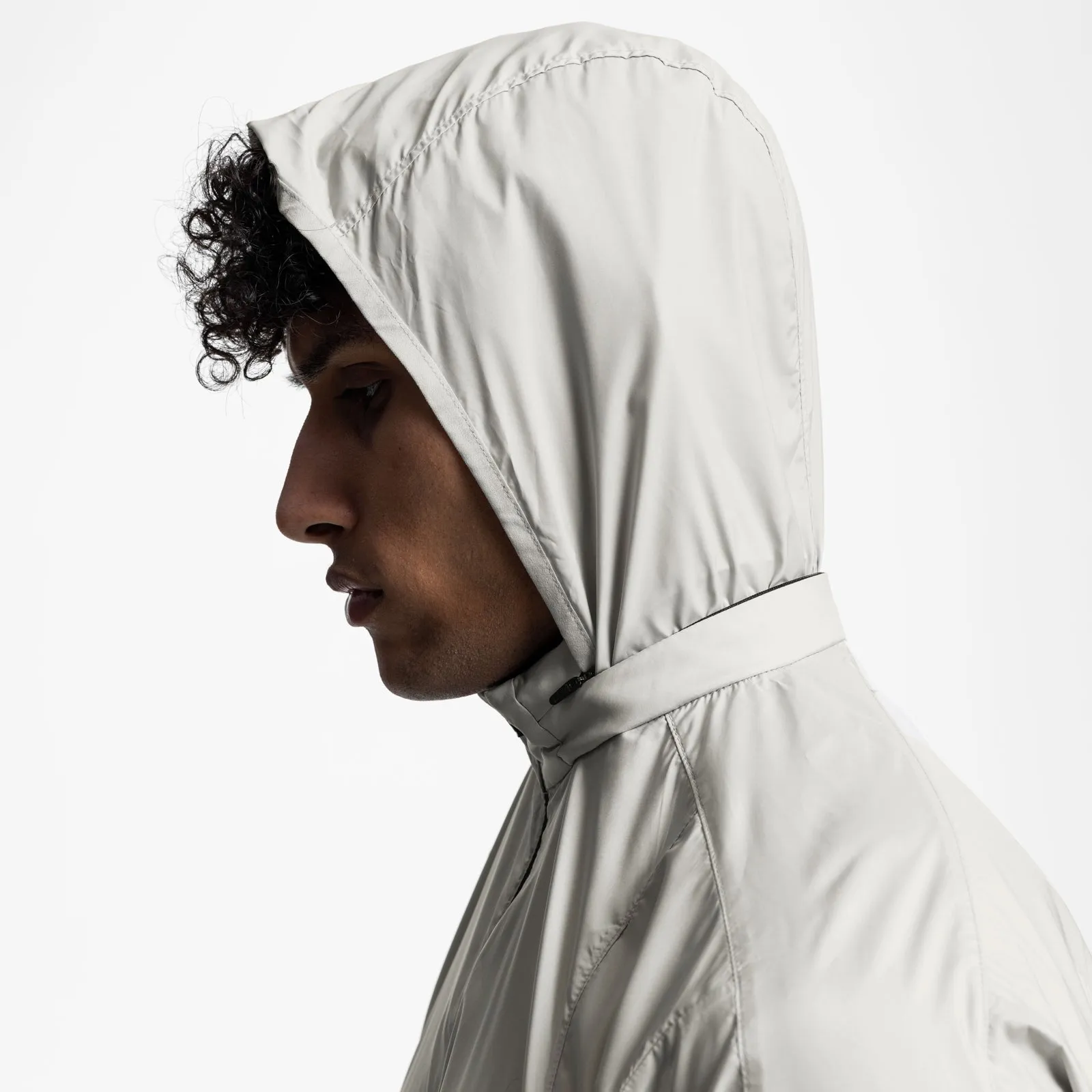 0593. Weather-Ready Lightweight Windbreaker - Stone