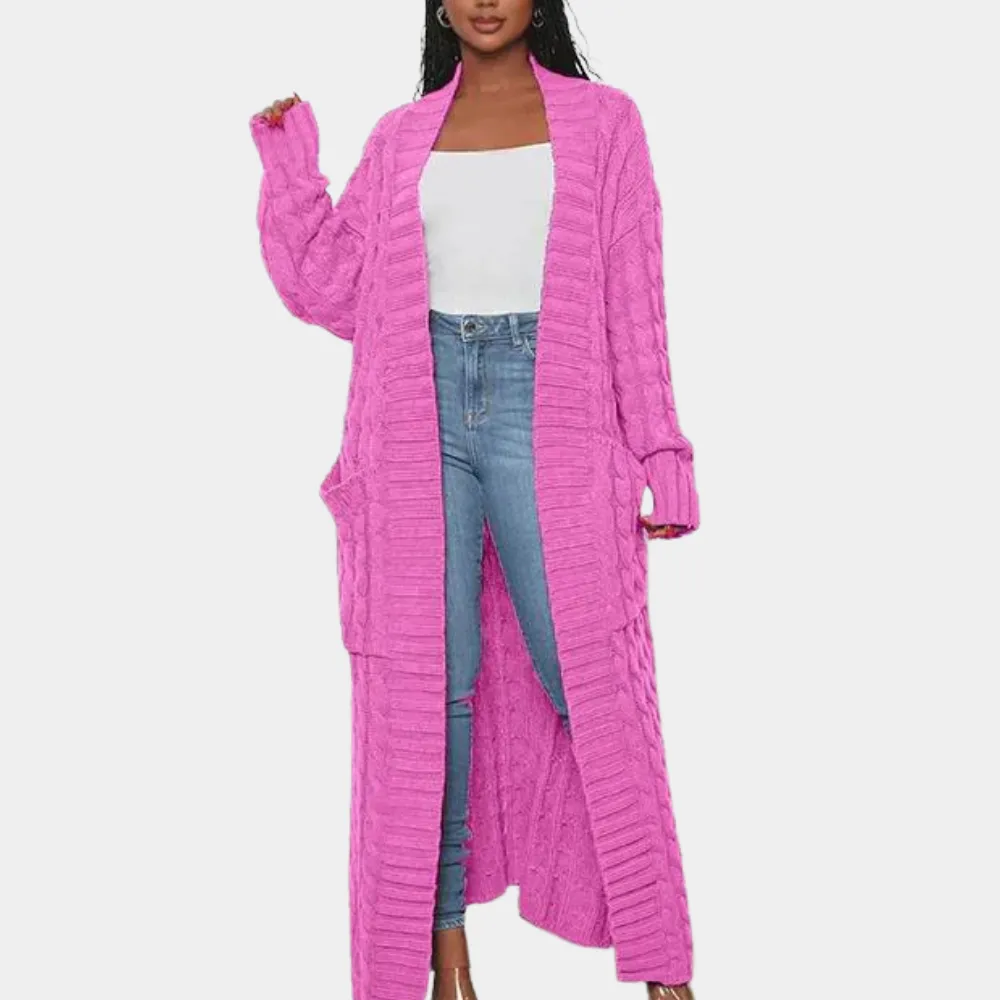 Anastasija - Cardigan pour femme tendance et surdimensionné pour un look élégant