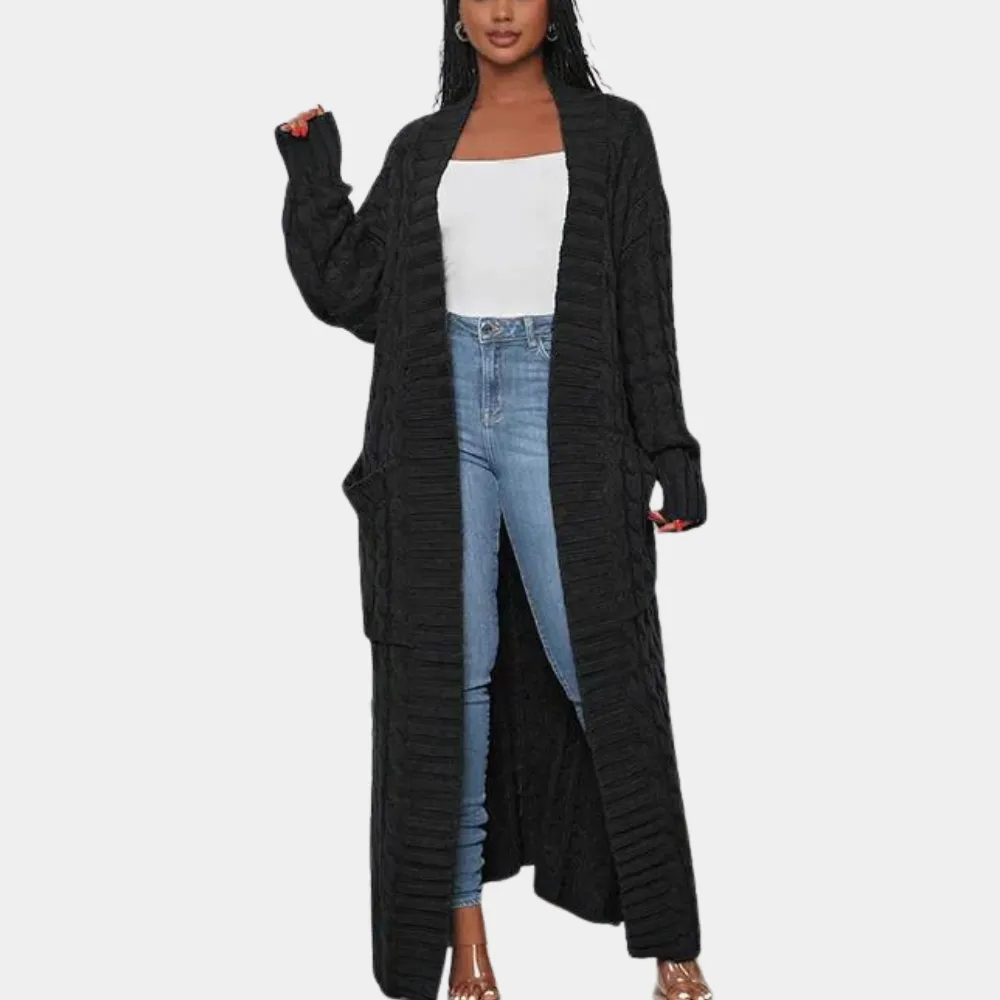 Anastasija - Cardigan pour femme tendance et surdimensionné pour un look élégant