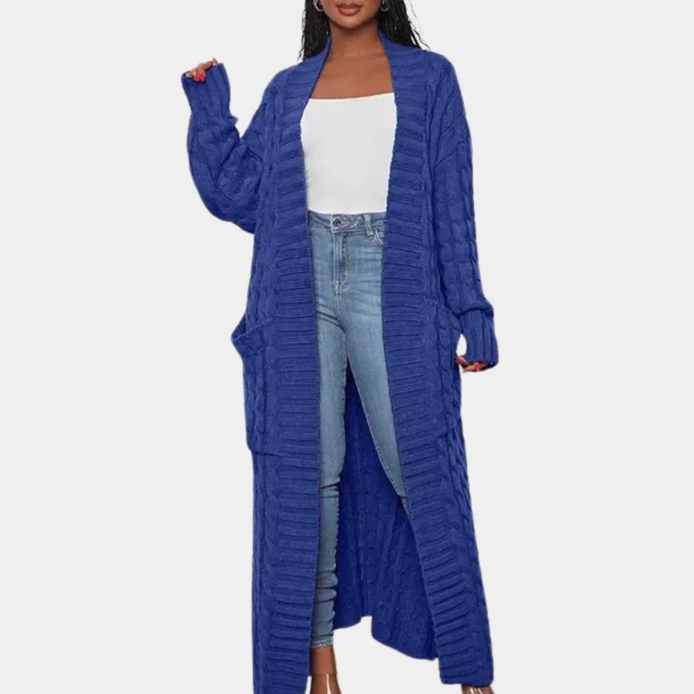 Anastasija - Cardigan pour femme tendance et surdimensionné pour un look élégant