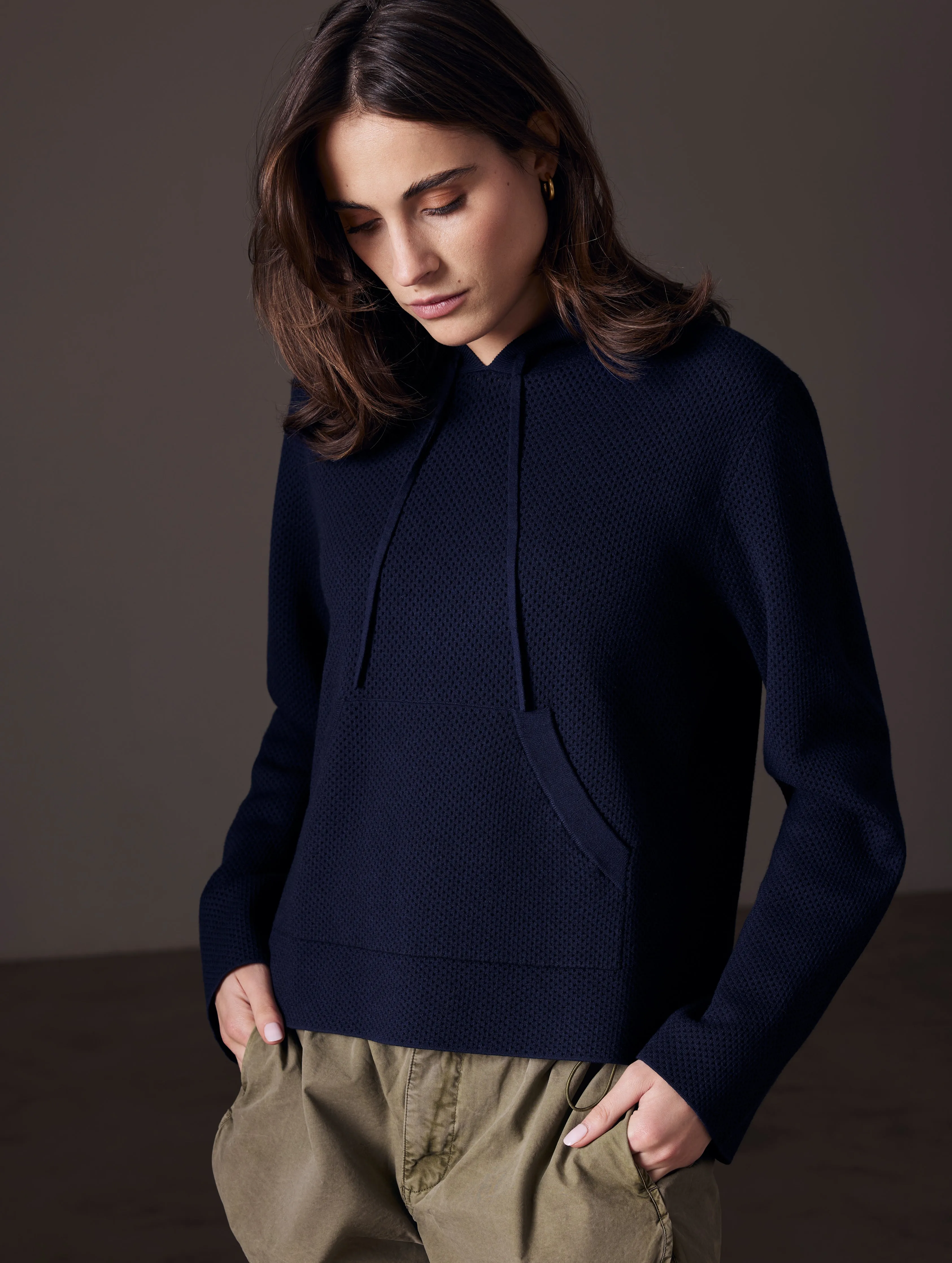 Baja Mesh Sweater - Total Eclipse