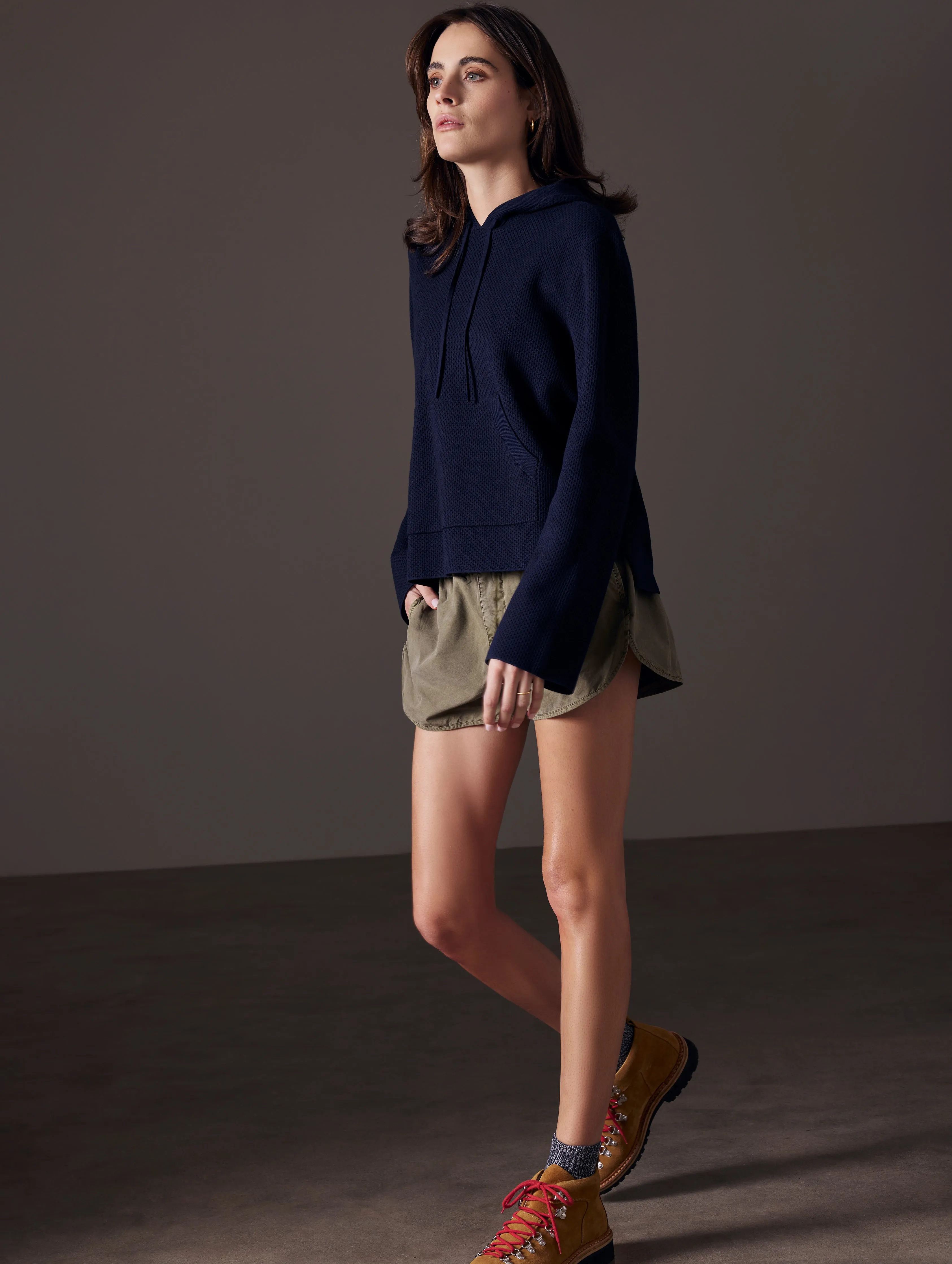 Baja Mesh Sweater - Total Eclipse