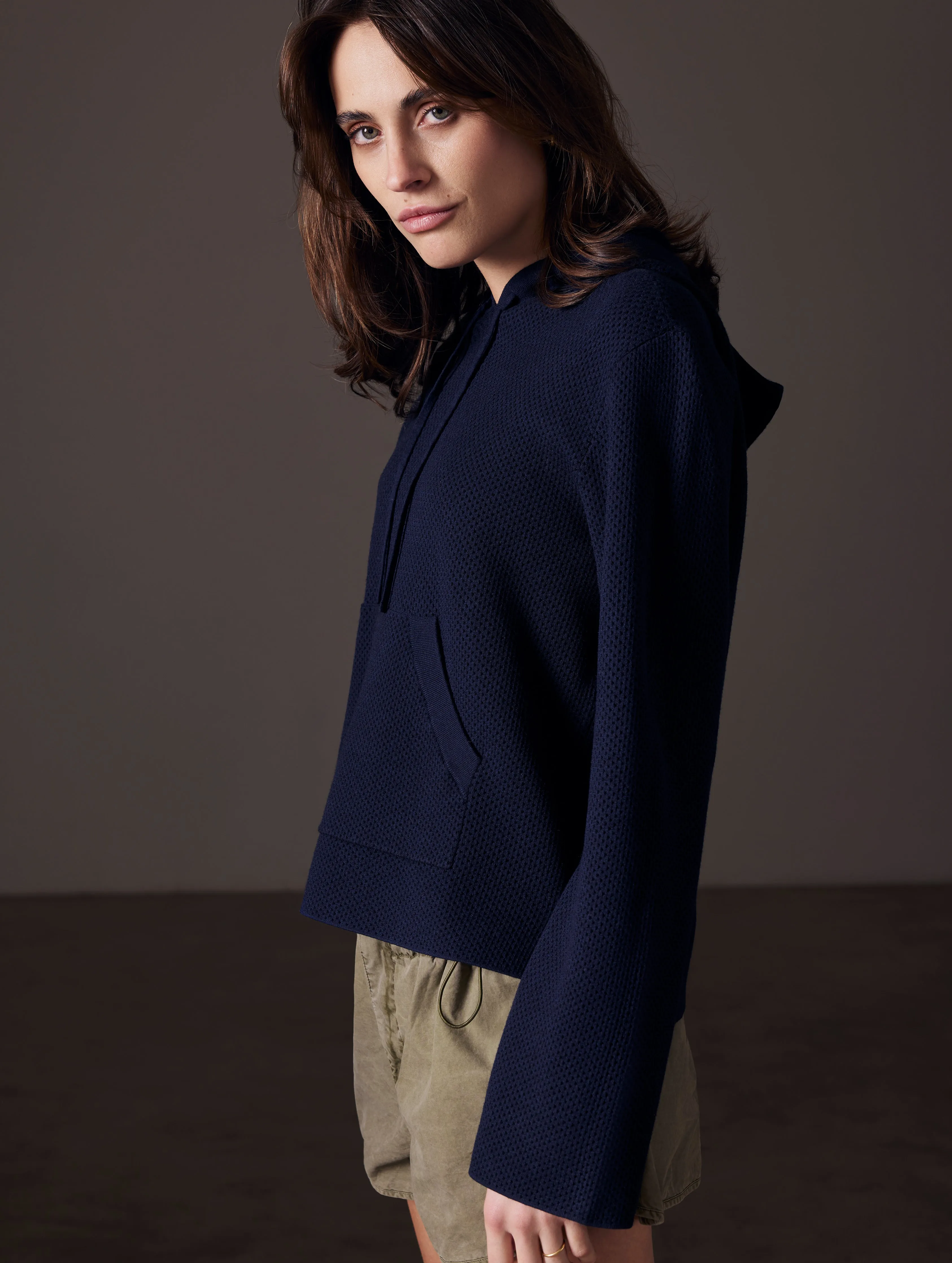 Baja Mesh Sweater - Total Eclipse