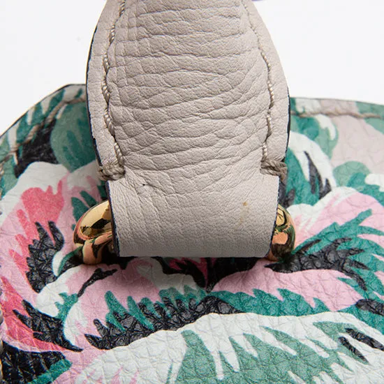 Burberry Soft Grain Leather Peony Rose Small Buckle Tote (SHF-11503)