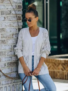 Catalina Eyelet Cardigan