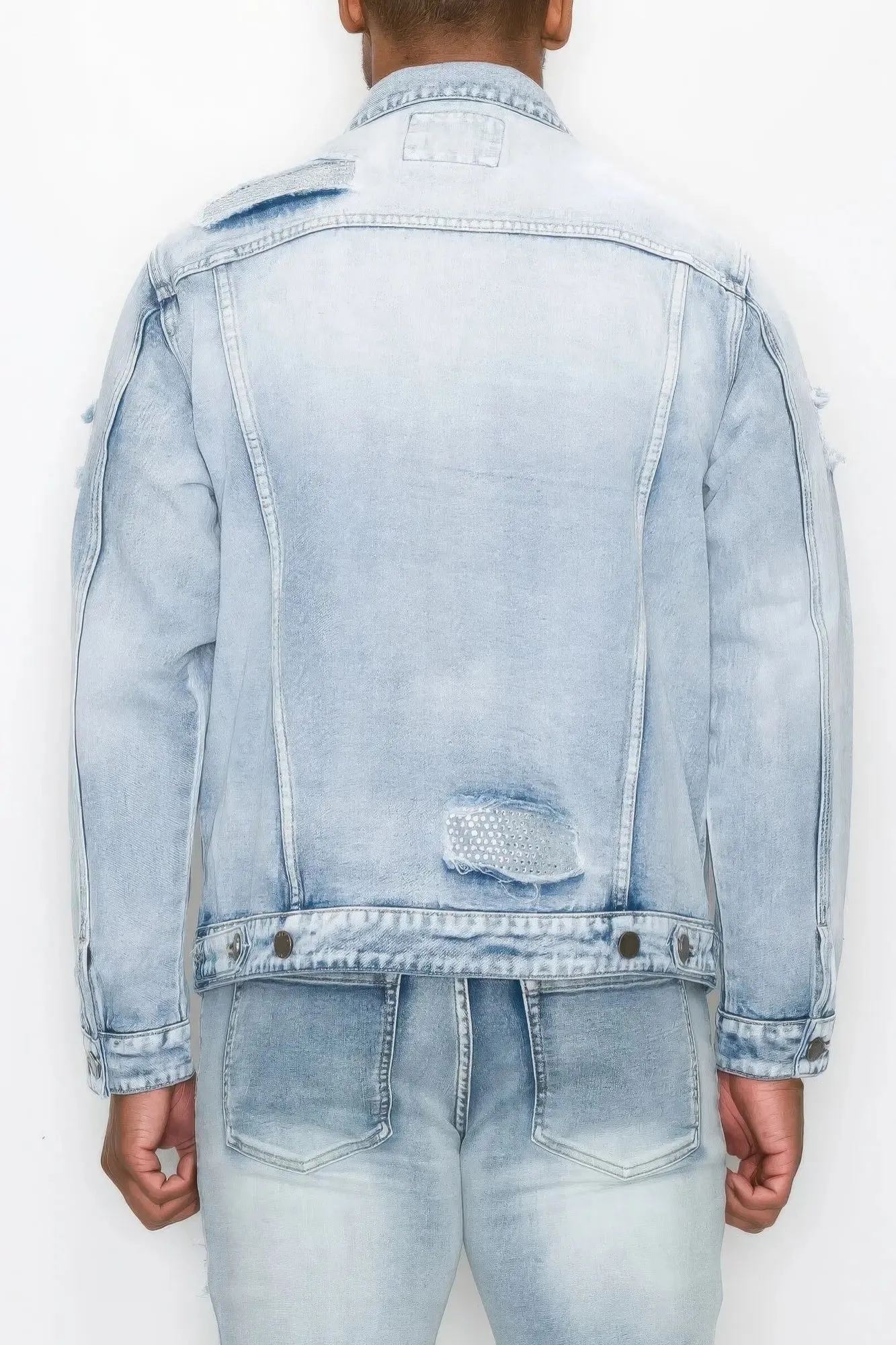 Diamond Denim Jacket