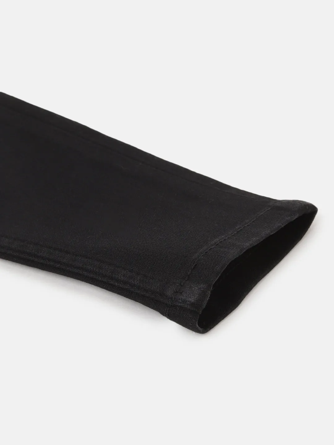 Elle Girls Black Solid Skinny Fit Jeans