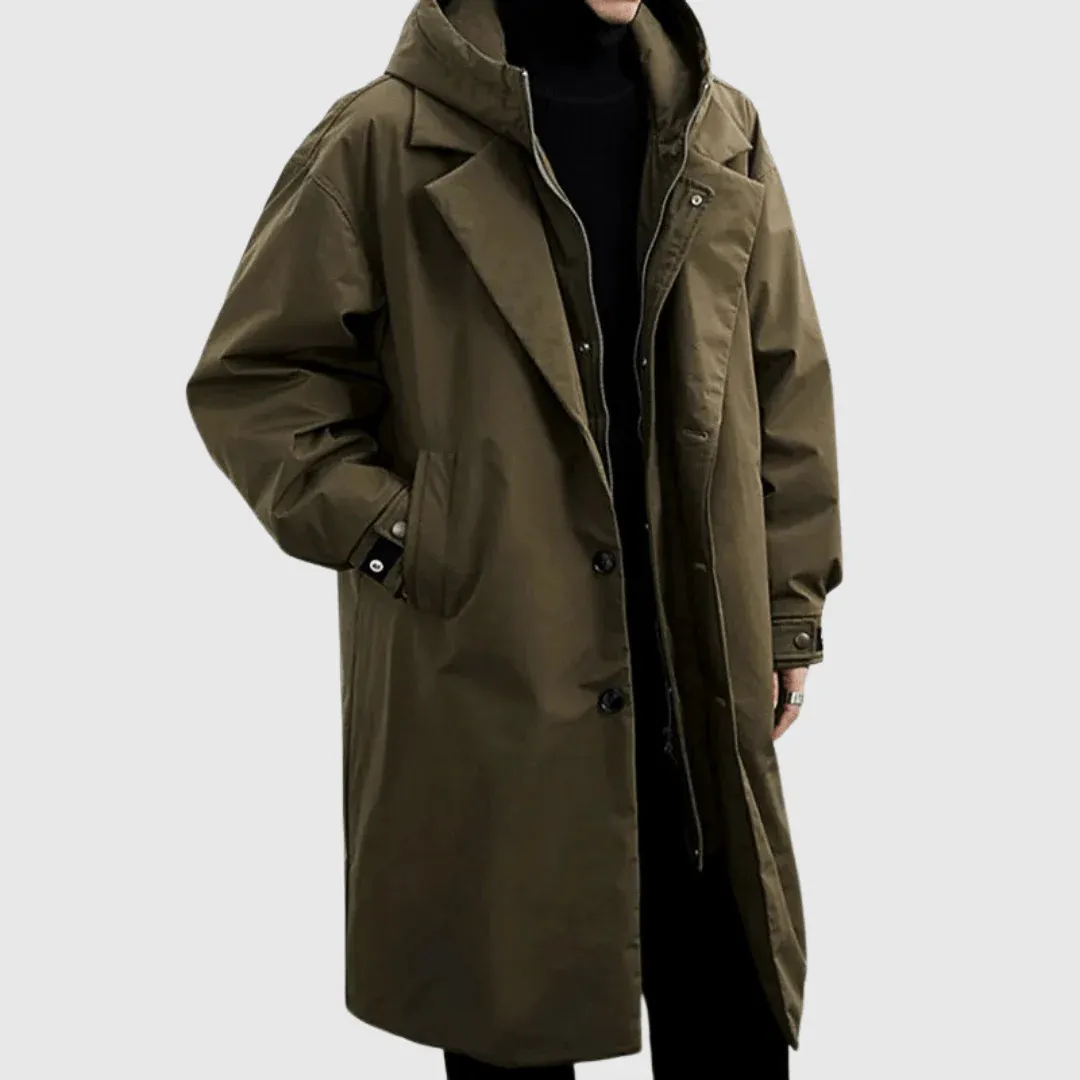 Erik | Stylish Lightweight Waterproof Windbreaker Jacket for All-Weather Protection and Travel Comfort