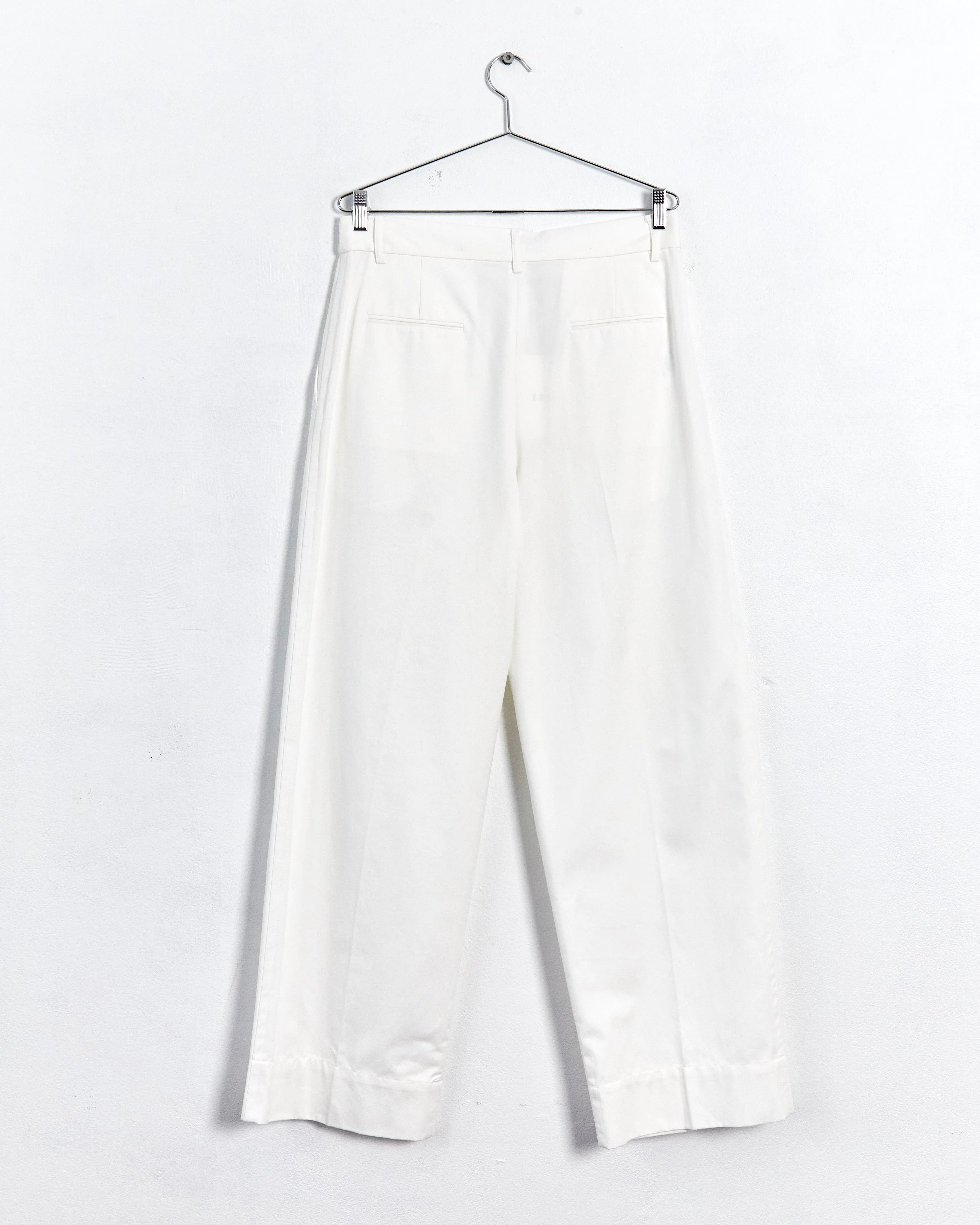 Esse 'tailored' trousers, ivory, 12