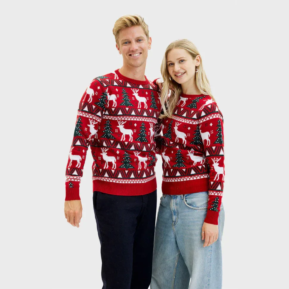 Festive Men's Sweater with Holiday Design