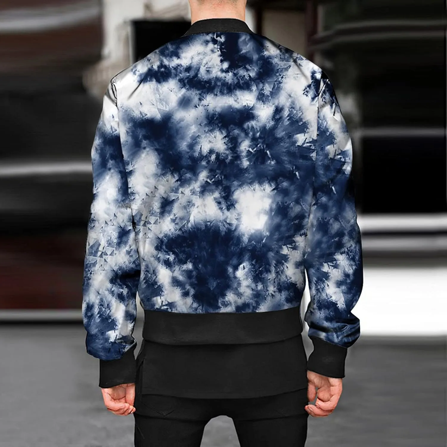 Flight Jackets For Men Full Zip Windbreaker Jacket Light Weight Fashion Warm Coat Big And Tall Outdoor Jackets
