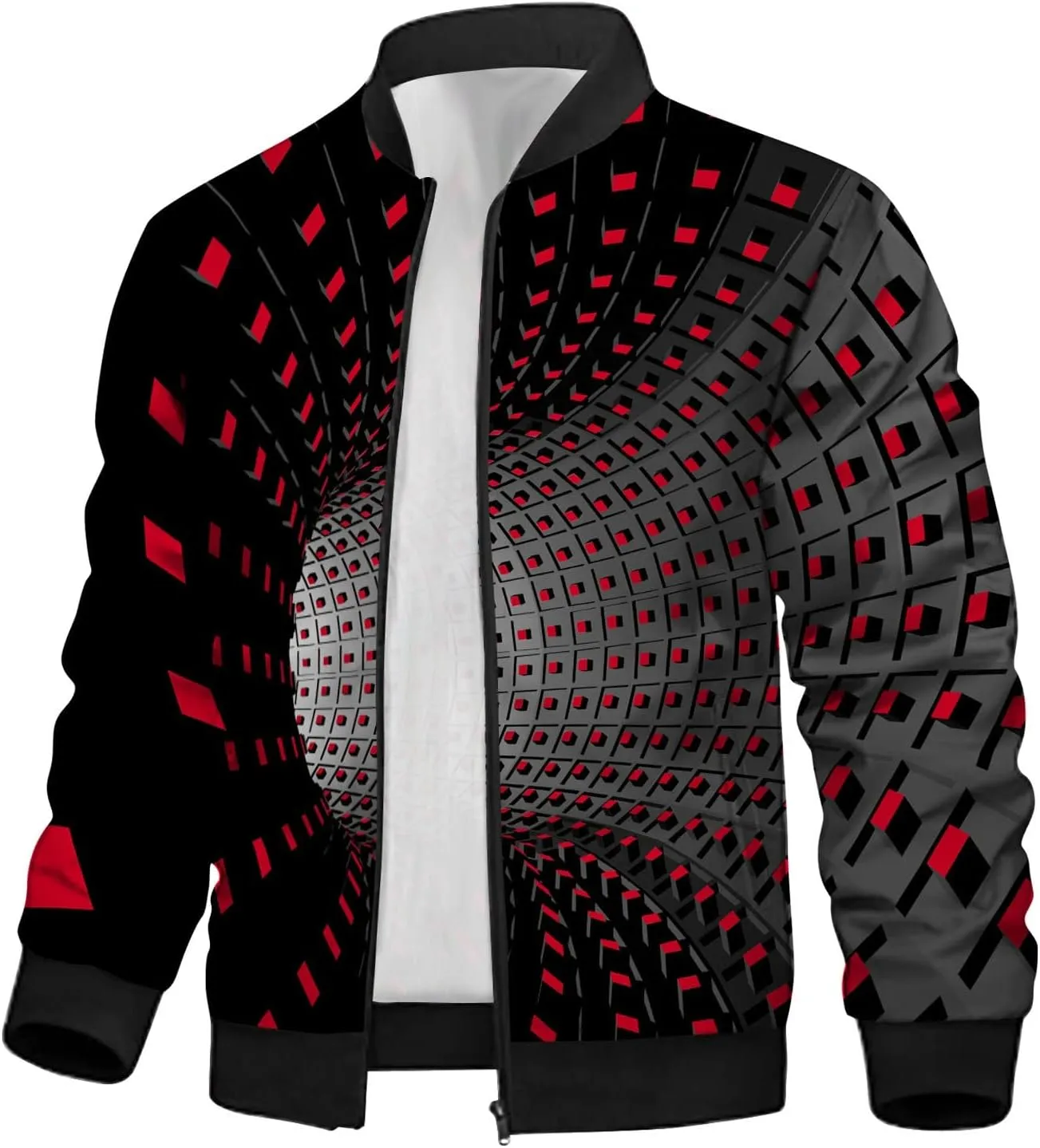 Flight Jackets For Men Full Zip Windbreaker Jacket Light Weight Fashion Warm Coat Big And Tall Outdoor Jackets