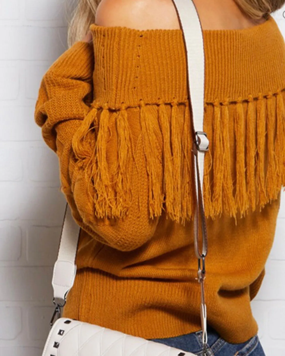 Fringe Benefits Sweater