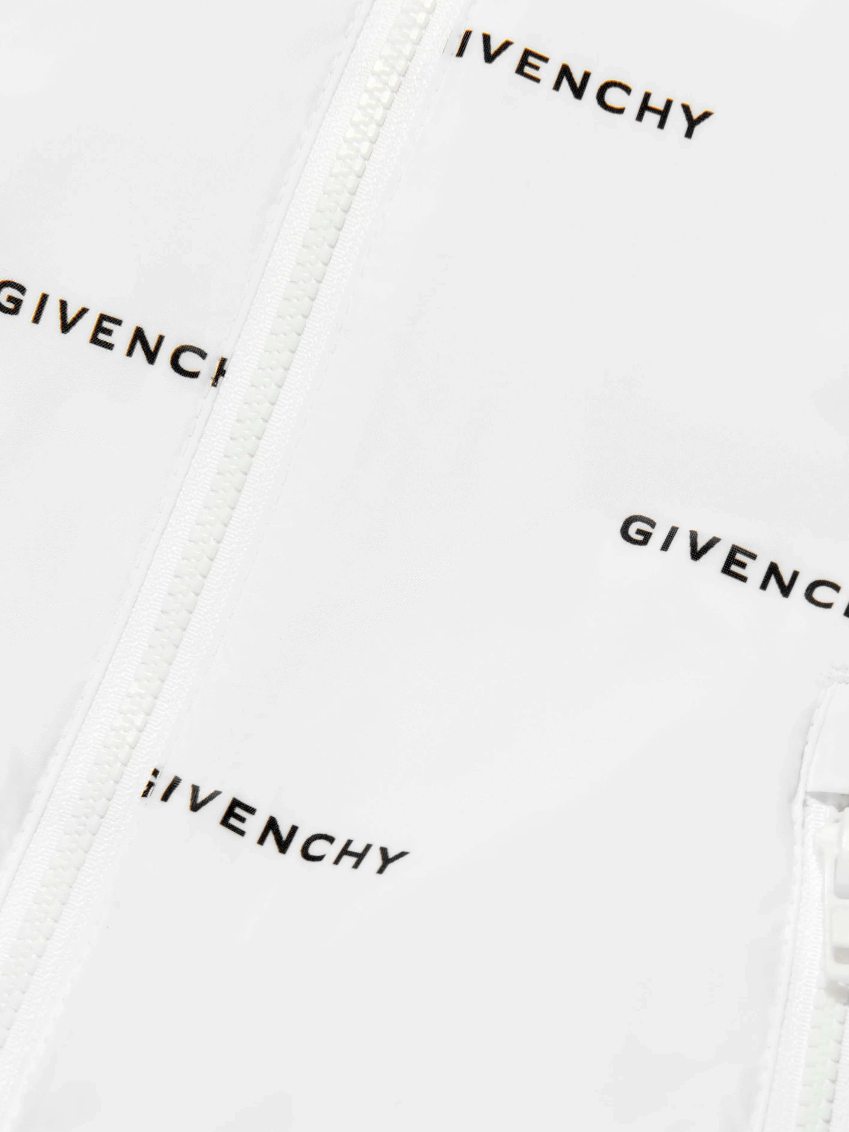 Givenchy Baby Boys Hooded Windbreaker in White