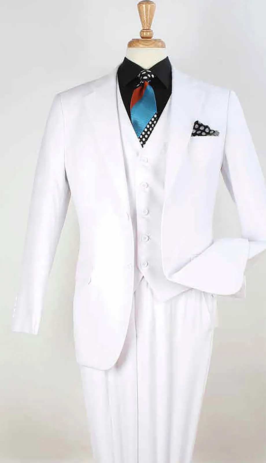 Iconic R3136-WHT Mens Suit