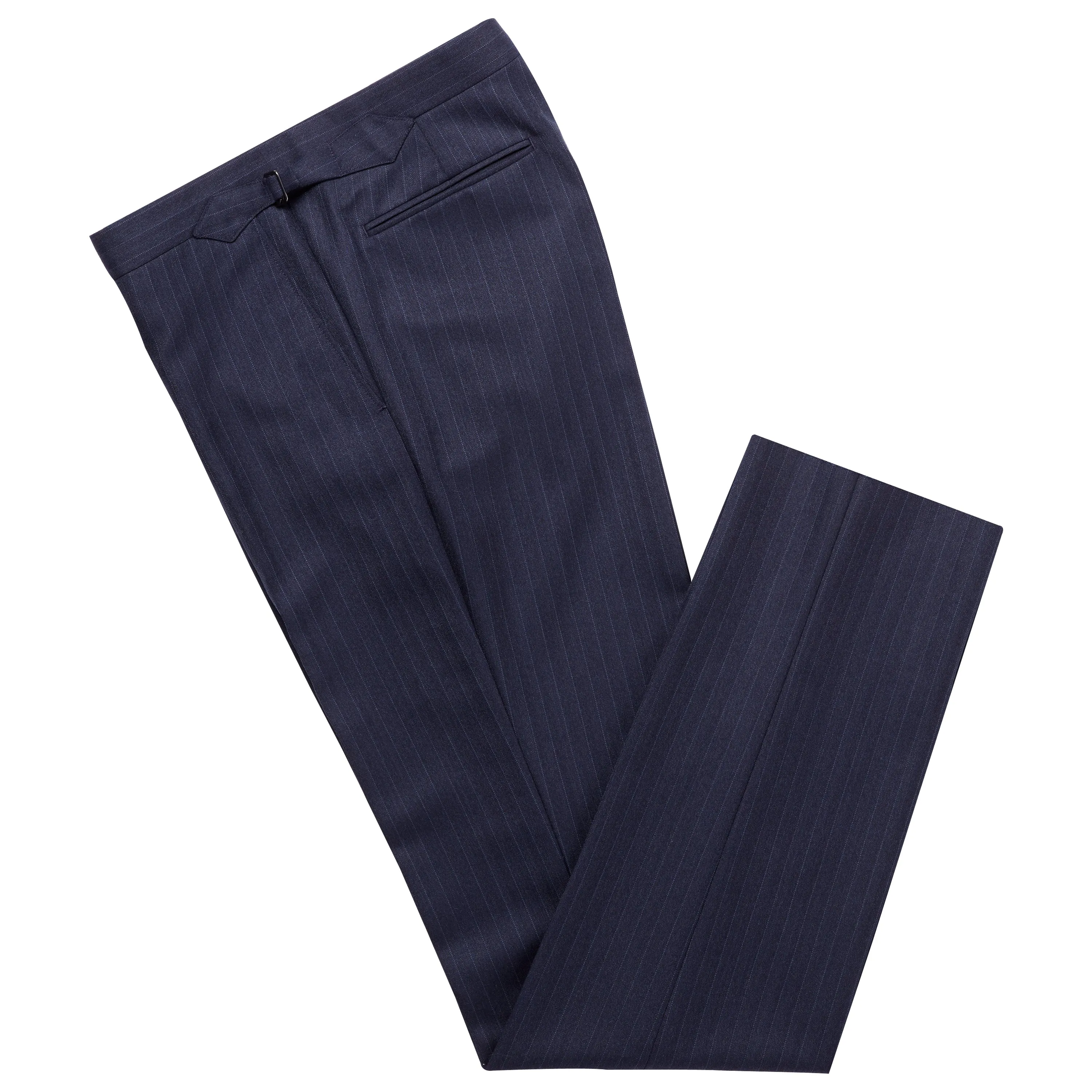 Kensington Navy Herringbone Stripe Suit