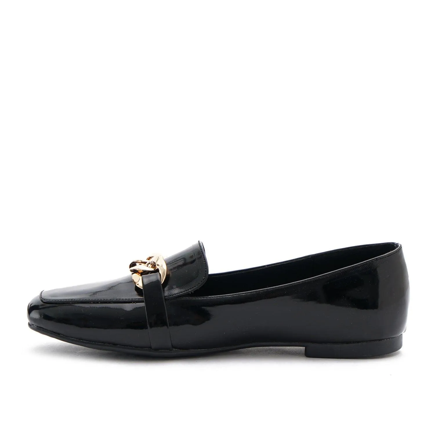 Large Chain Vernis Loafers