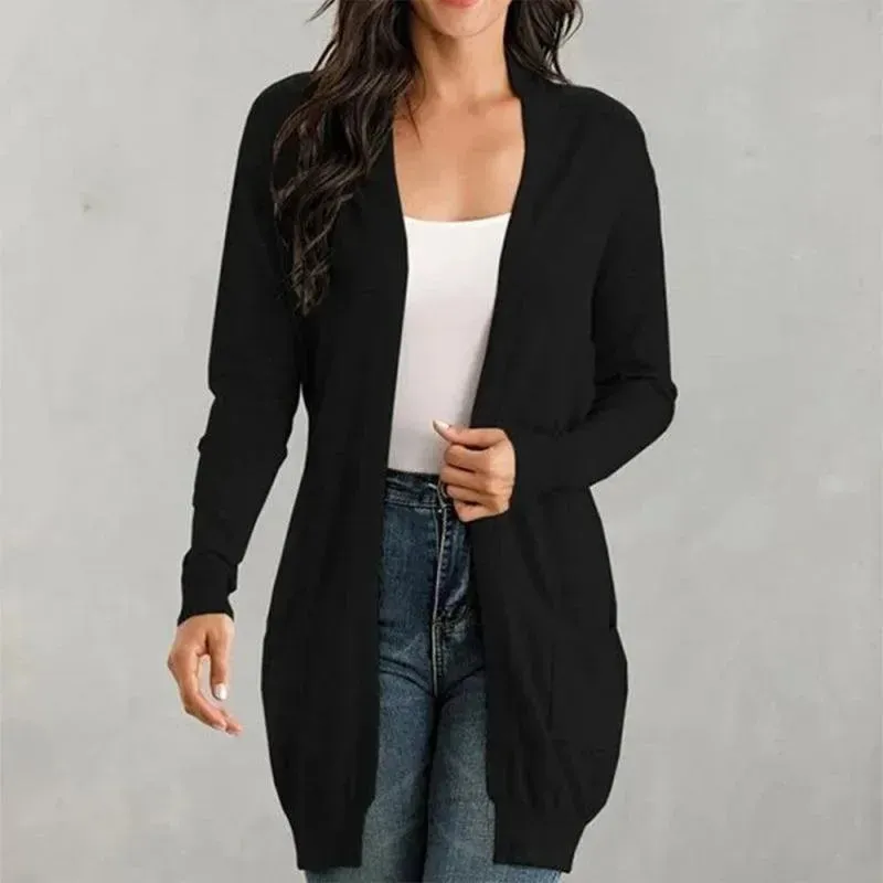 Long  Knitted Cardigan Sweater