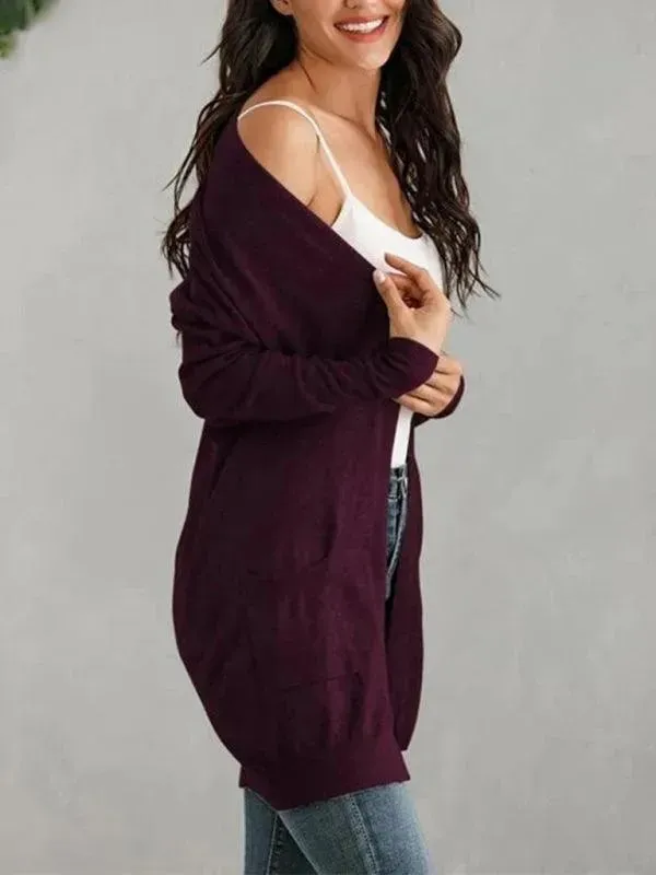 Long  Knitted Cardigan Sweater
