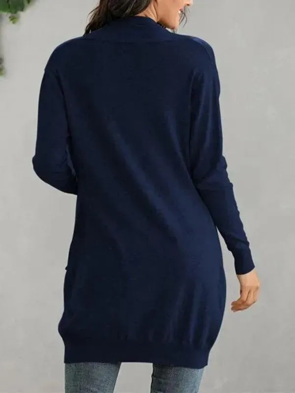 Long  Knitted Cardigan Sweater
