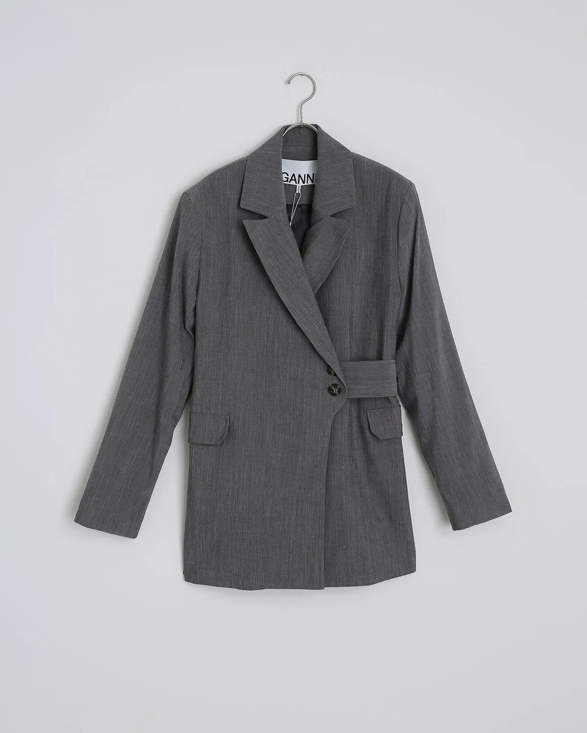 Melange Suiting Jacket in Paloma
