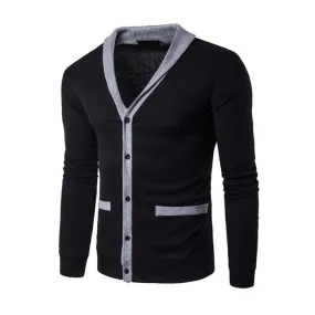 Men Stylish Long Sleeve Warm Cardigan   C4286KMC