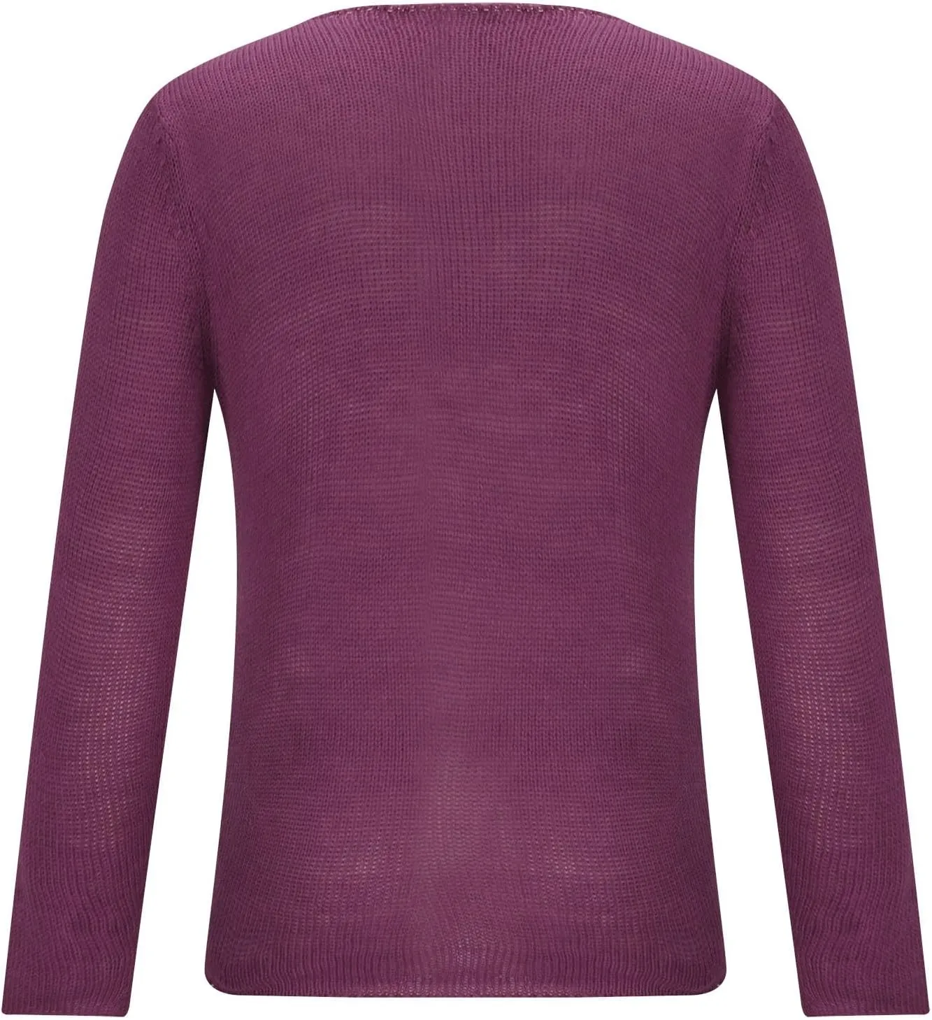 Mens Deep V Neck Sweater Slim Fit Lightweight Knitted Pullover Stylish Sweater Muscle Long Sleeve Low Cut Vneck Tee