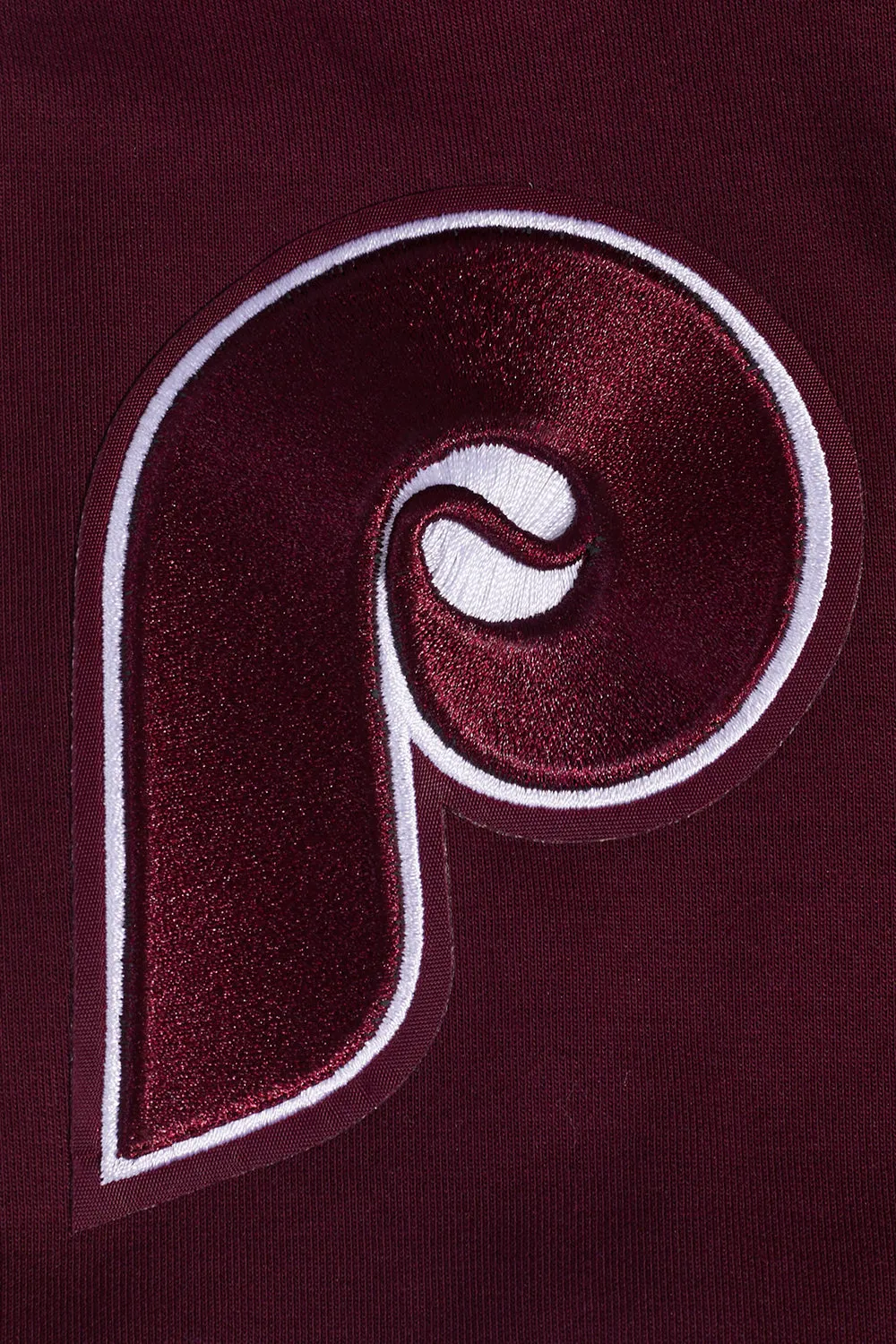 MLB PHILADELPHIA PHILLIES CLASSIC MEN'S WARM UP JACKET (WINE)
