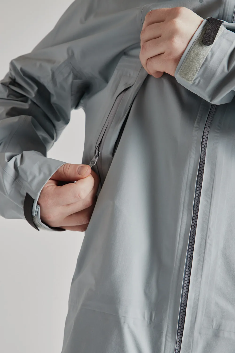 Pertex Light Shell Jacket - Light Gray