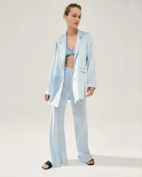 SILK LAUNDRY | Relaxed Blazer | Sky