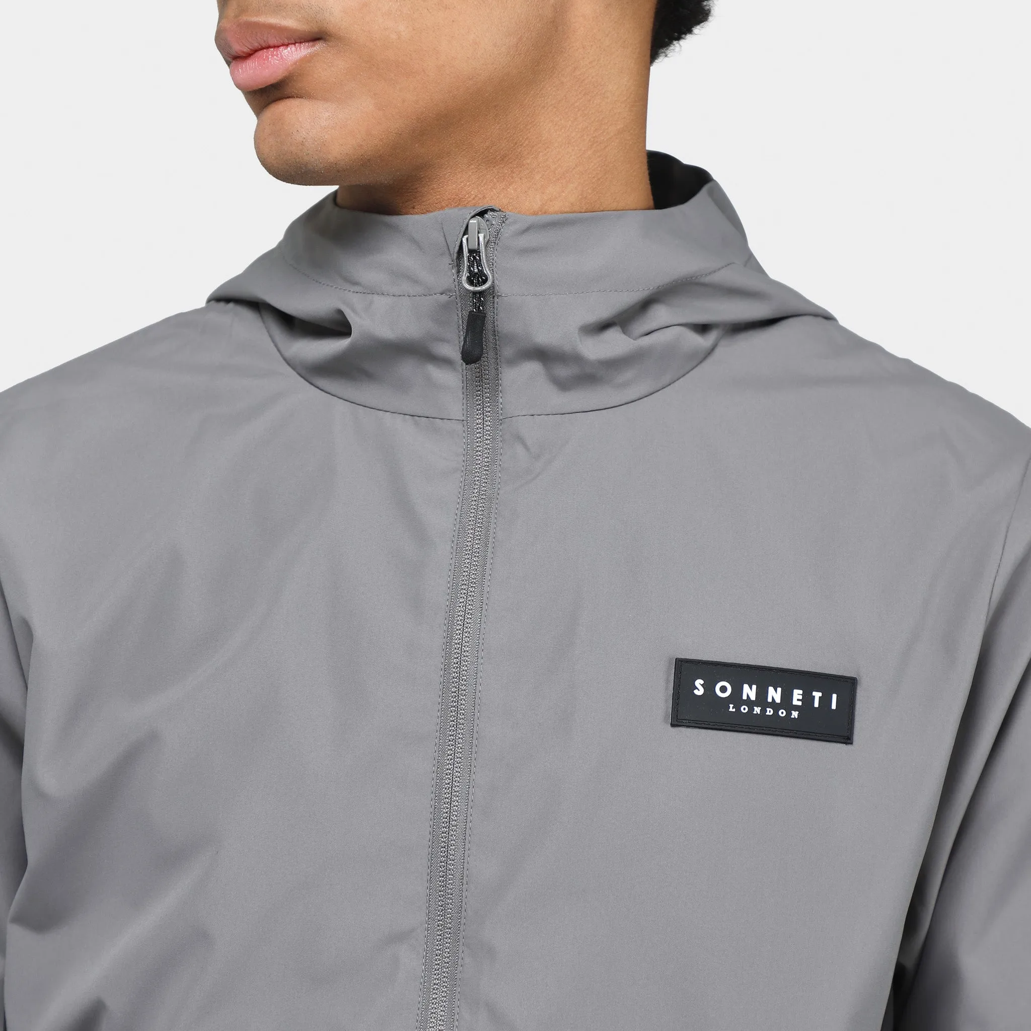Sonneti Saul Full Zip Windbreaker Jacket / Black