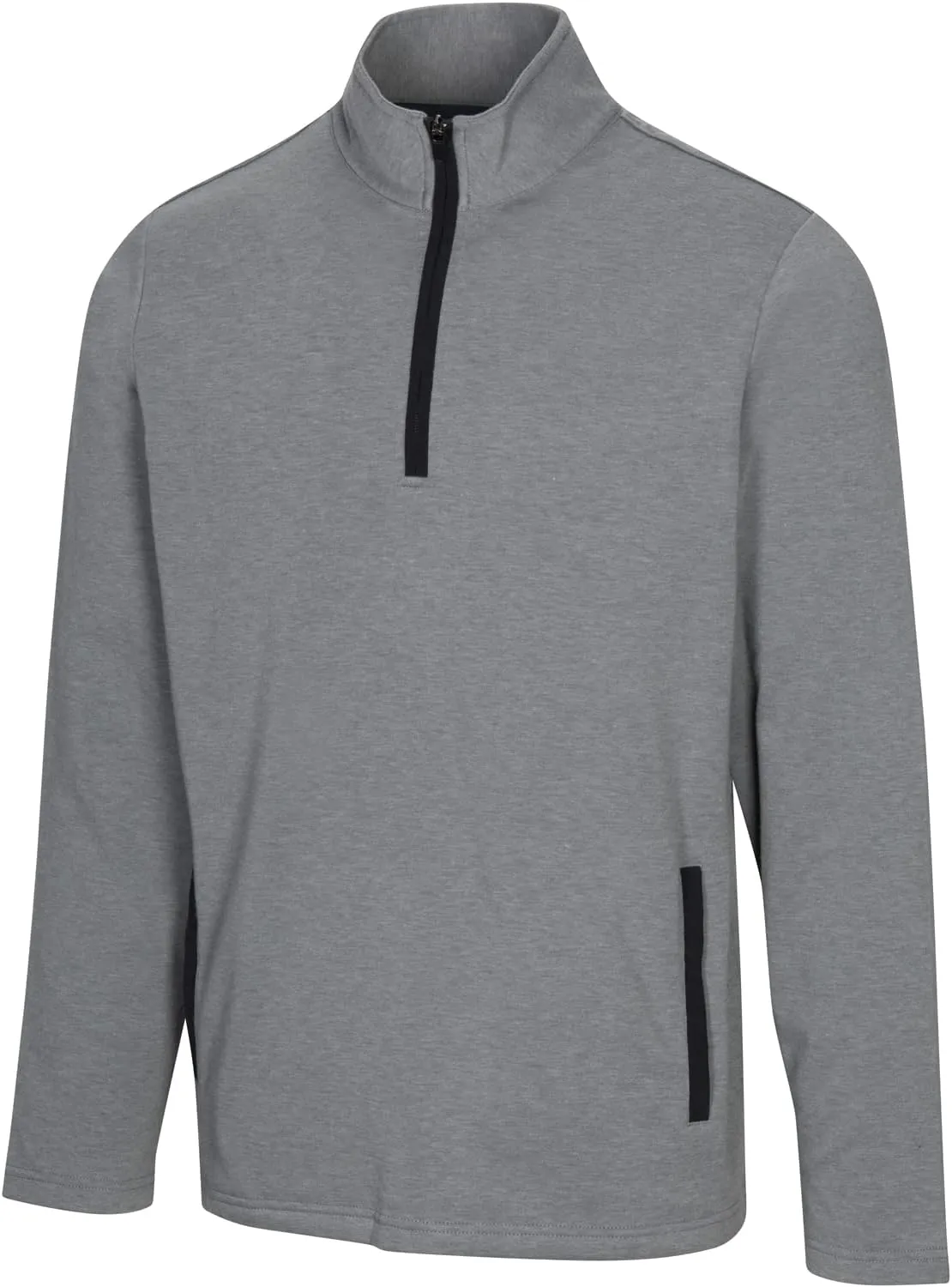 Three Sixty Six Men's Pullover Sweater - Dry Fit Breathable Half Zip Golf Jacket 4-Way Stretch Moisture Wicking & Anti-Odor