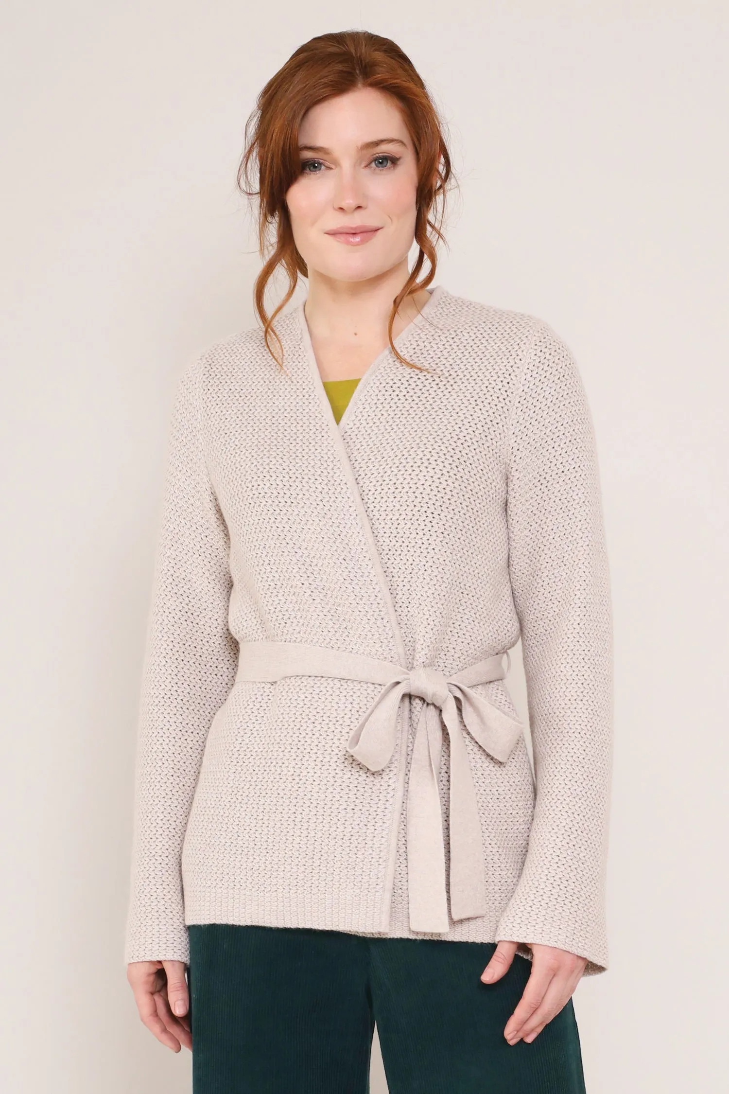 Tie Belt Cardigan