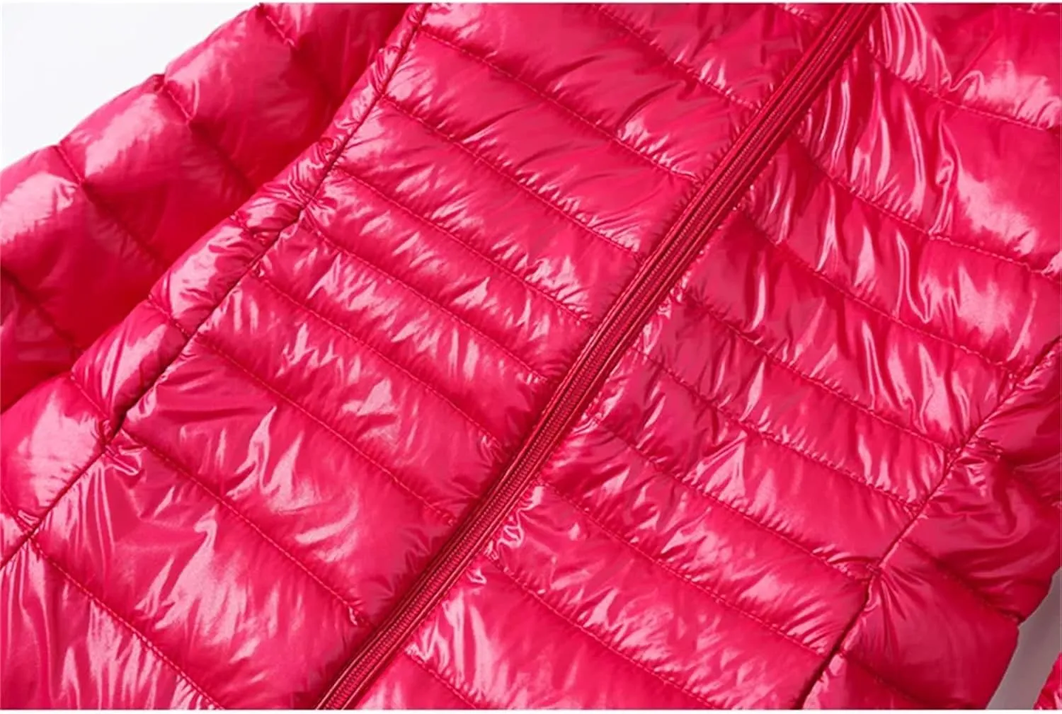 Women Puffer Jackets light Duck Down Jacket Winter Portable Hooded Parka Coat Windproof Outwear