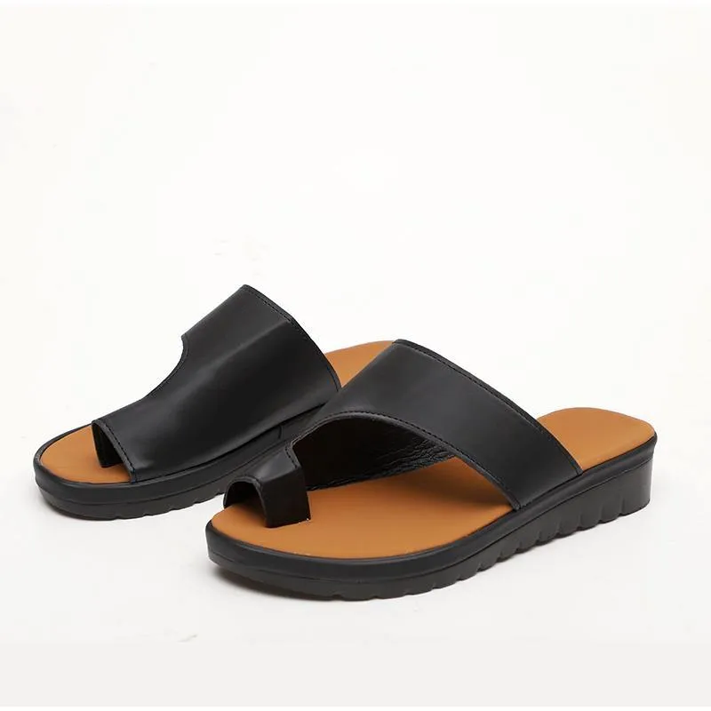 Women's Comfy Flat Platform Sandals