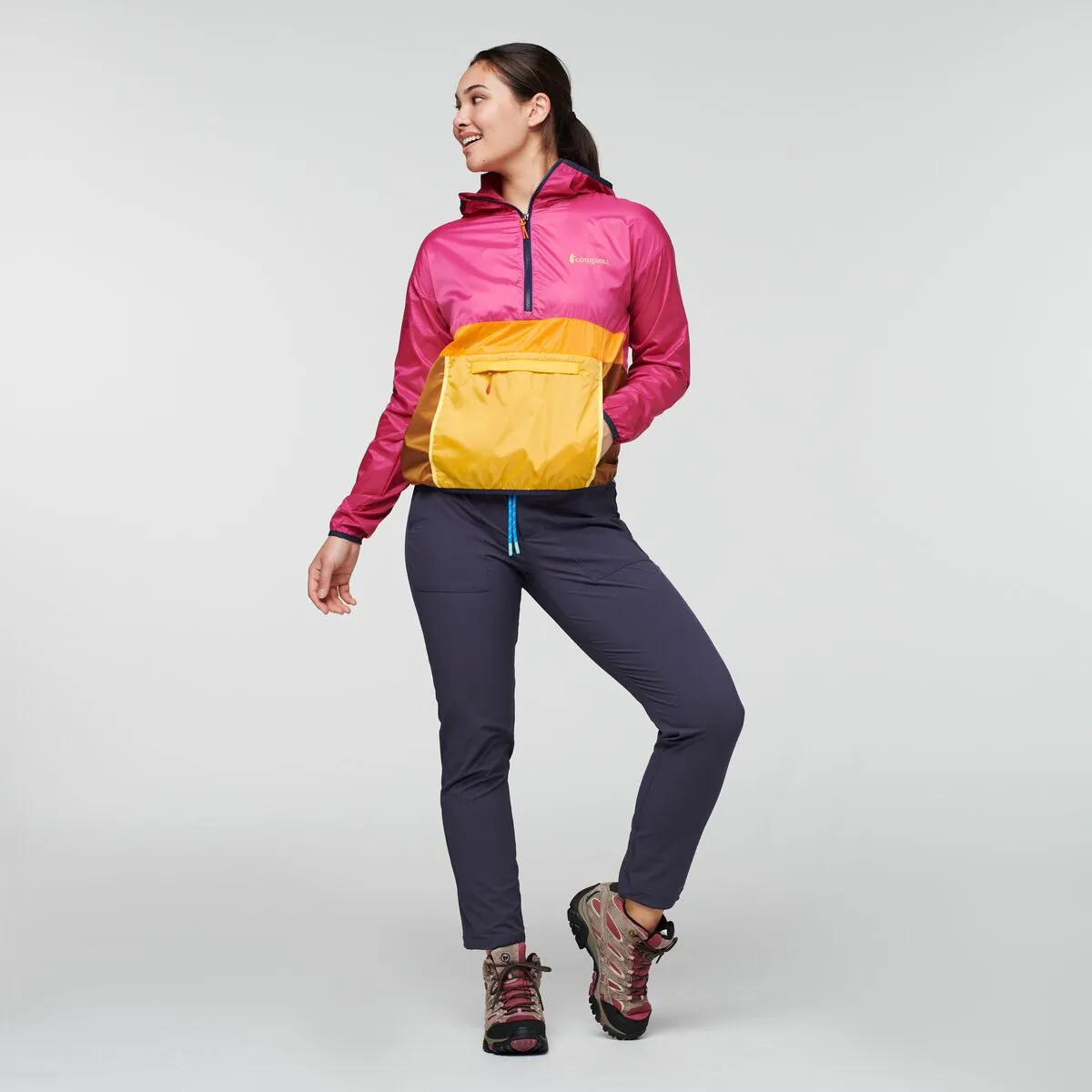 W's Teca Half-Zip Windbreaker - Repurposed Polyester