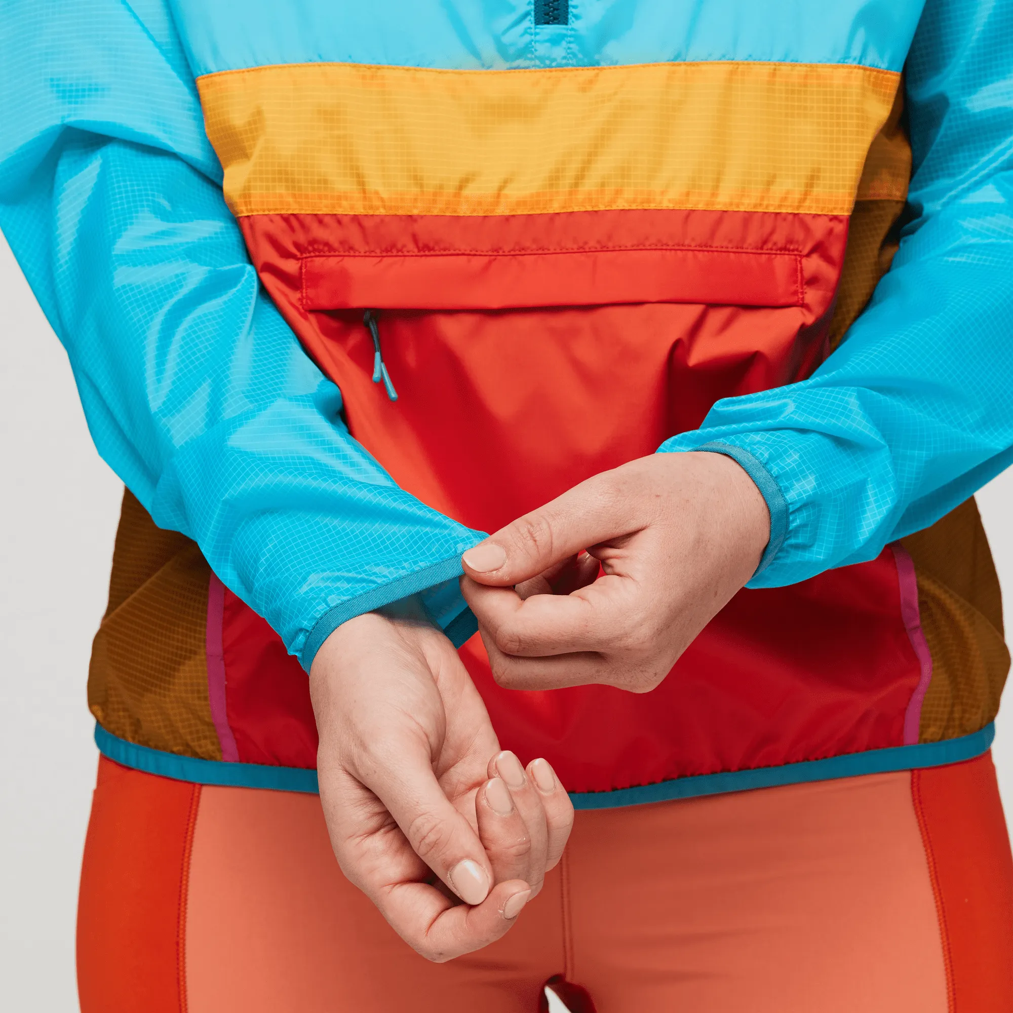 W's Teca Half-Zip Windbreaker - Repurposed Polyester