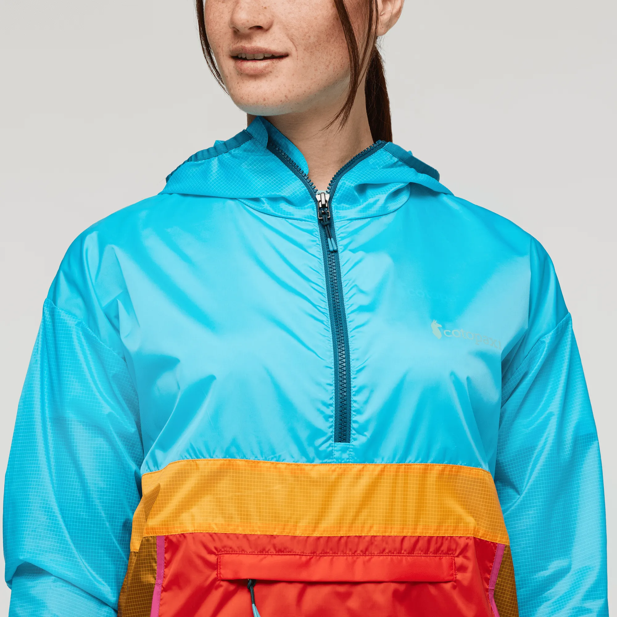 W's Teca Half-Zip Windbreaker - Repurposed Polyester